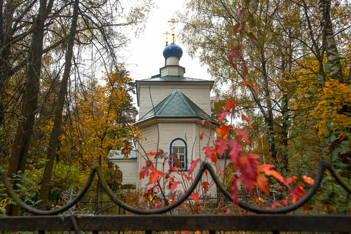Церковь Сергия Радонежского 17-го века. Посёлок Троицкий, Московская область. Фото автора статьи (ещё 1 фото)