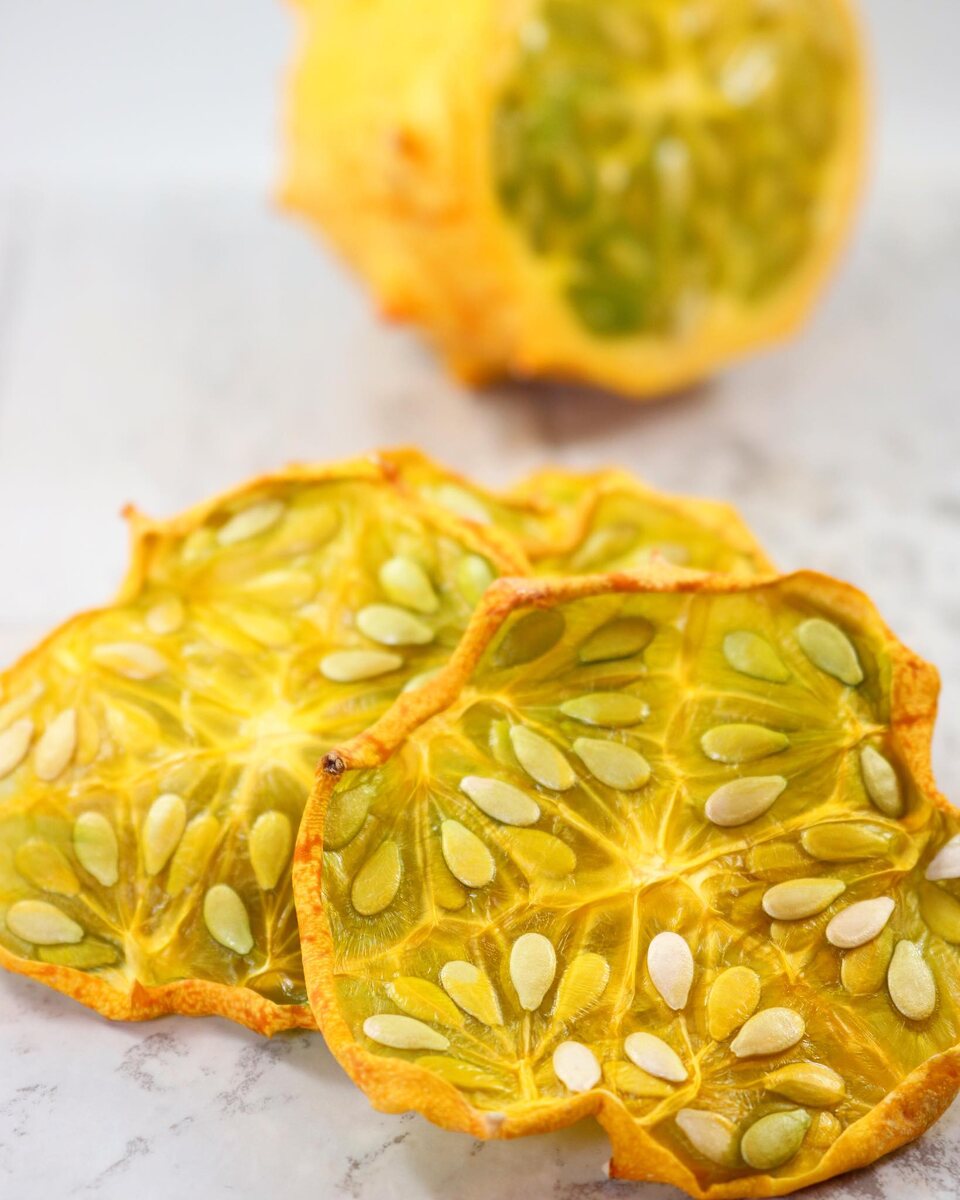 Дыня в разрезе