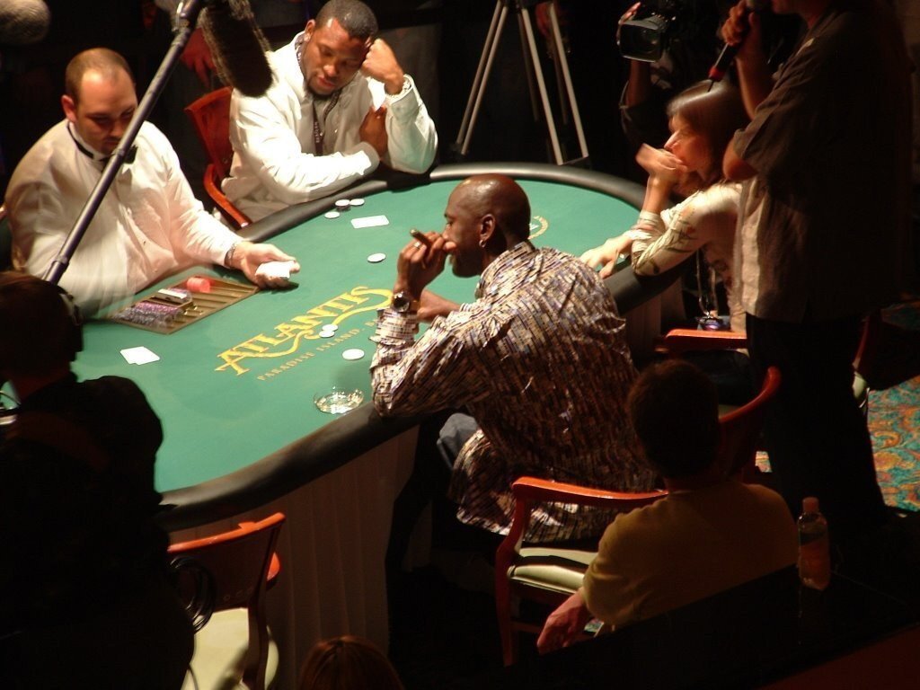 Майкл Джордан в казино 