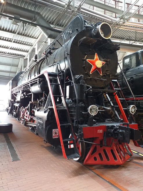 ЛВ18-002. Личное фото экспозиции железнодорожного музея
