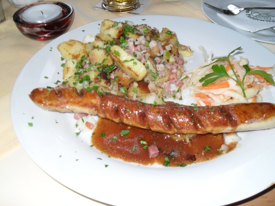 Берлинская сосиска)) Ммм...вкусняшка