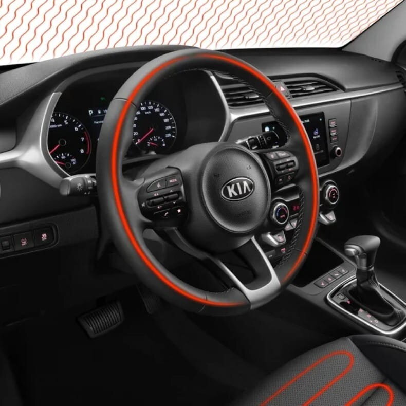 Обогрев руля в новом Kia Rio