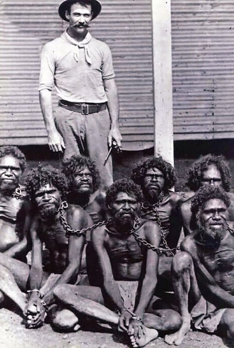 Транспортировка африканских рабов на рынок в США 1850-е годы