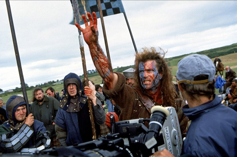 Кадр со съёмок