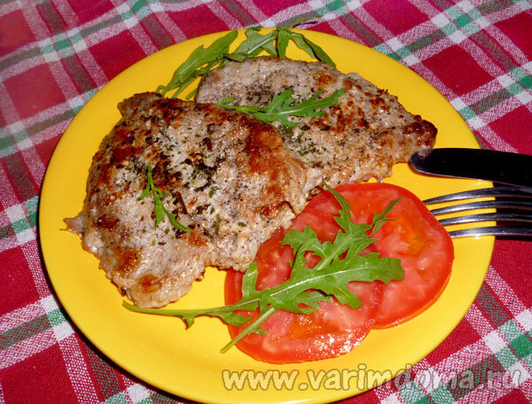 Свинина на сковороде