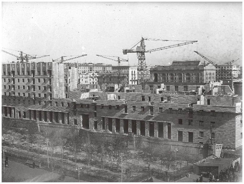 послевоенные стройки