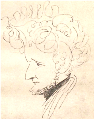 Берлиоз в молодости. Рисунок Ораса Верне.