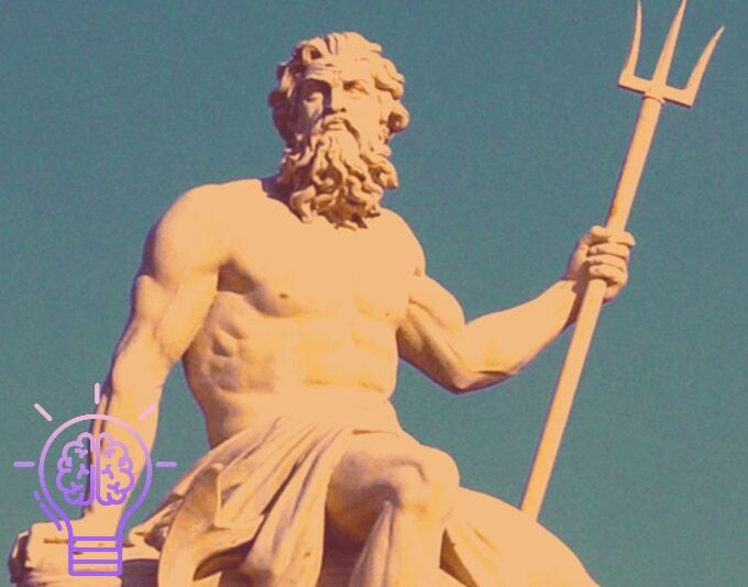 Посейдон. Иллюстрация к тесту.