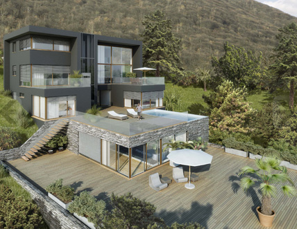 Swiss Gold House. Источник: pinterest.ru.