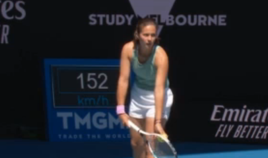 Дарья Касаткина навязала борьбу в первом сете