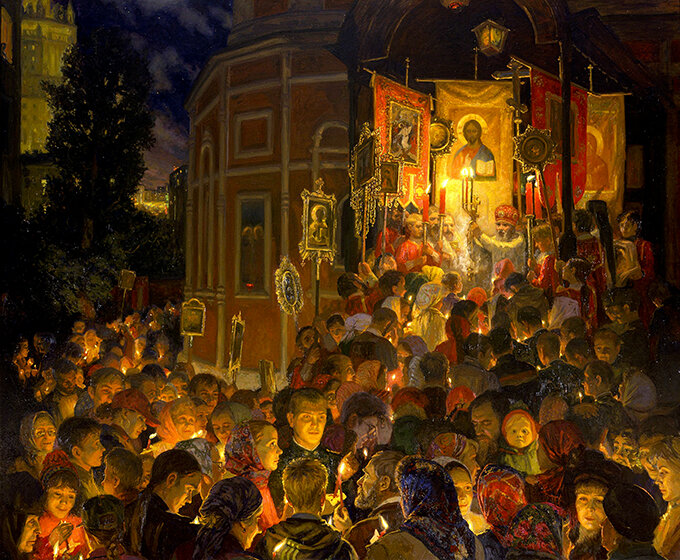 Иллюстрация: Кузенкова Ю.А. Пасха.