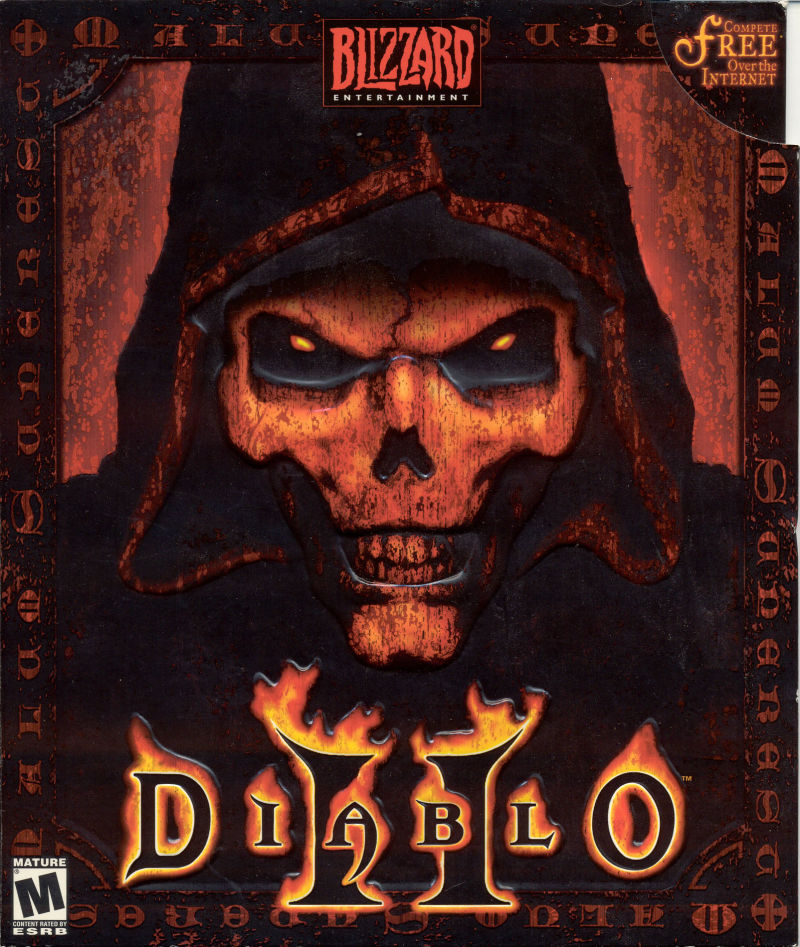 Обложка игры Diablo II