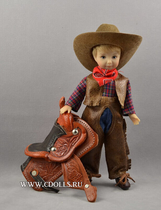 Кукла Томми маленький ковбой от Heartstring Dolls