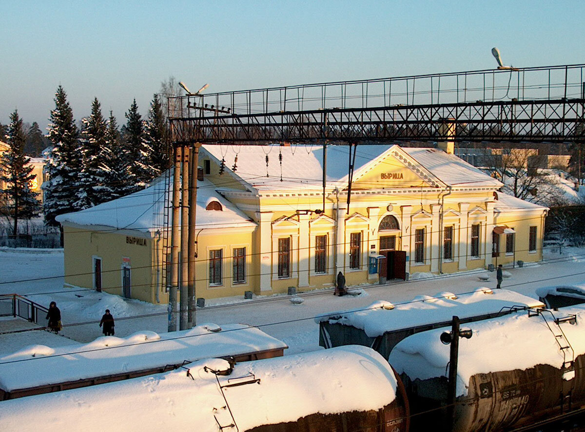Вокзал в колпино