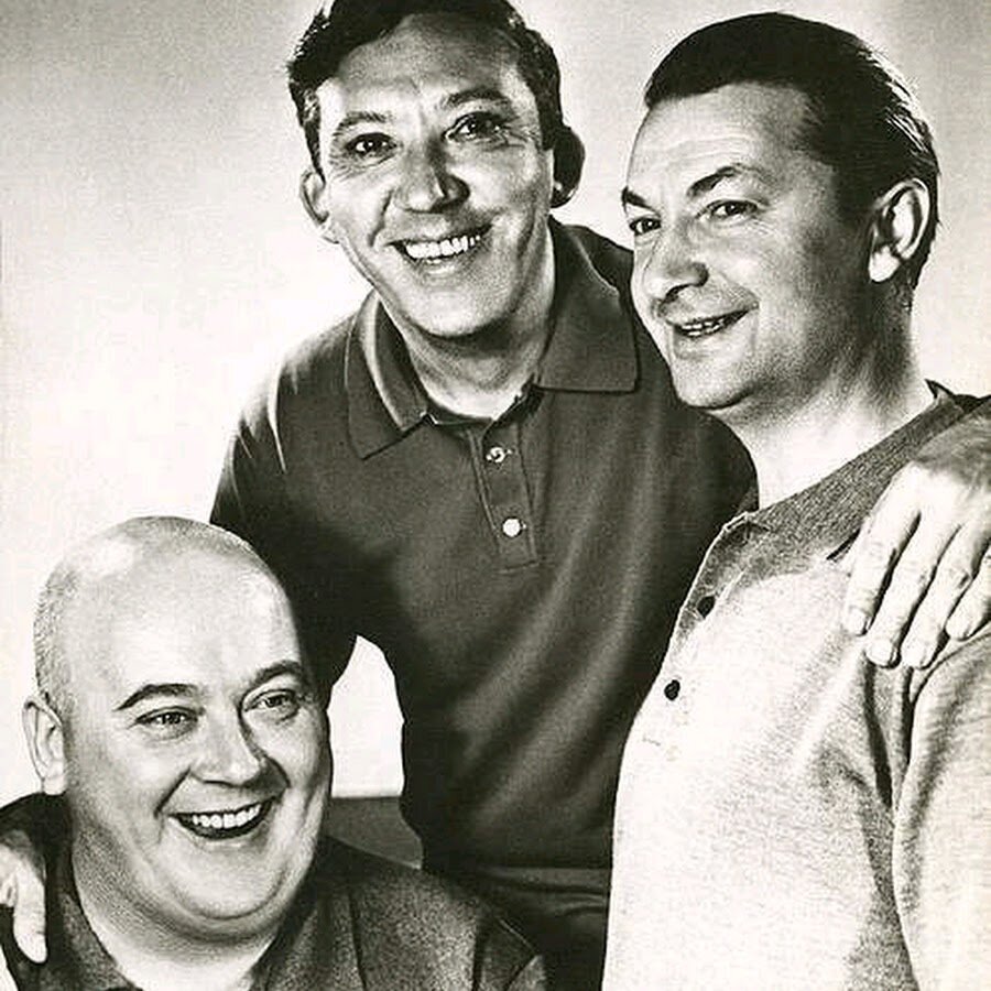 Евгений Моргунов, Юрий Никулин и Георгий Вицин