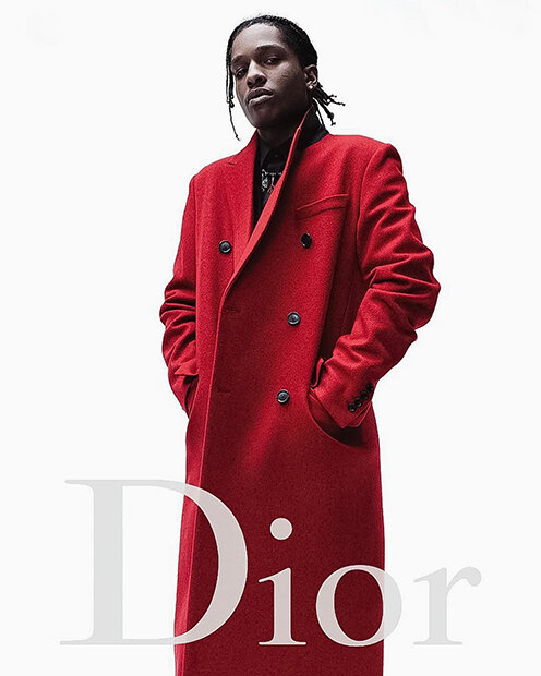 Рэпер A$AP Rocky в рекламной кампании Dior Homme
Фото: Dior