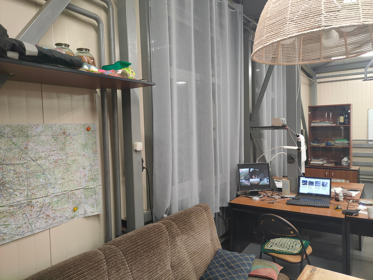 Никакой внутренней отделки!