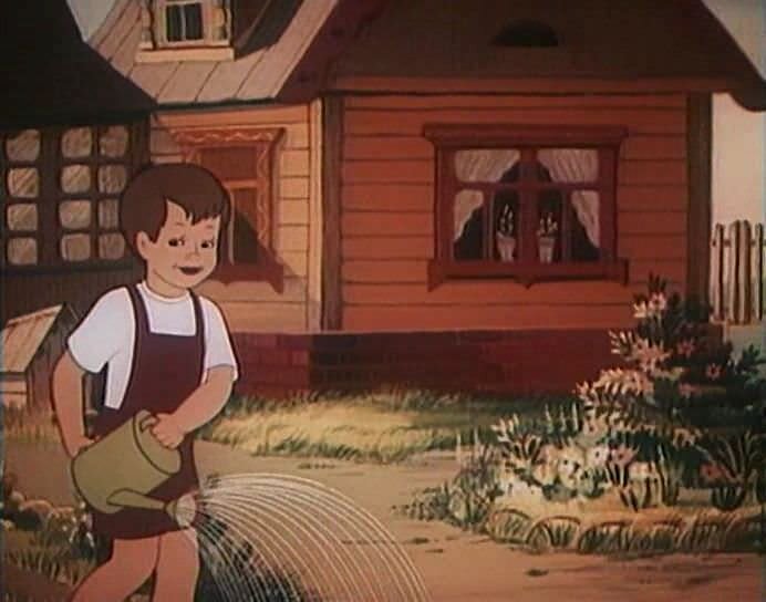 Кадр из мультфильма «Сказка старого дуба»