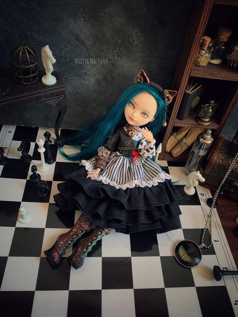 Чеширский Кот в стиле стимпанк. Листай, чтобы увидеть больше фото