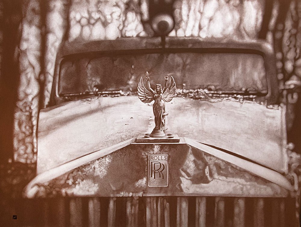Патрик Дюшан, Rolls-Royce. Фото: Gallery Cart Art Foundation, Источник: https://www.theartnewspaper.ru/
