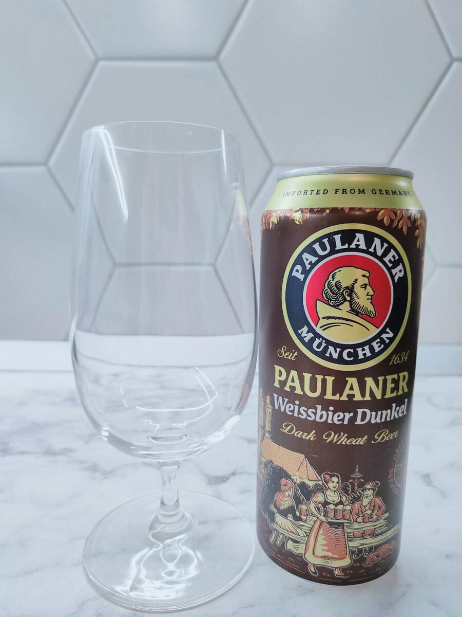 Пиво Paulaner Hefe - Weissbier Dunkel (Пауланер Хефевайсбир Дункель)