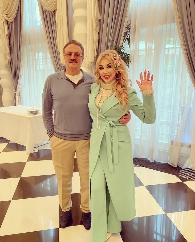 Мария Распутина с мужем 