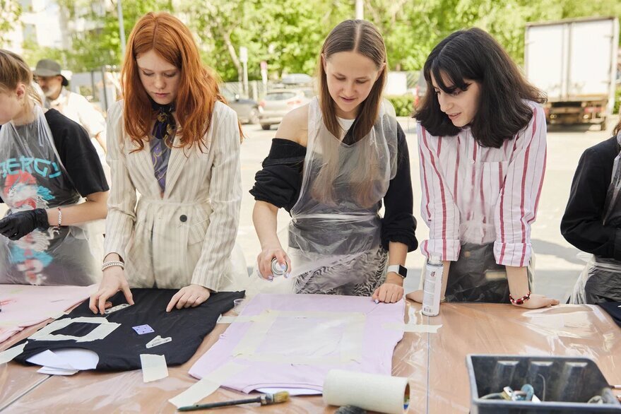 Первый день программы «Лето в музее. Дизайн без границ»