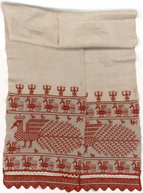 Полотенце. Архангельская обл., Каргопольский уезд. XIX в. Из собрания Российского этнографического музея