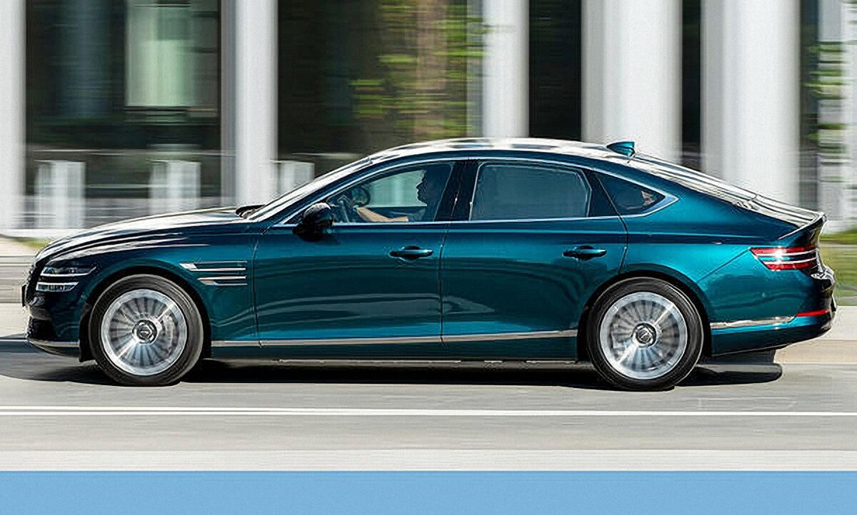 Genesis G80e:  колесные диски специально спроектированы для уменьшения завихрений воздуха