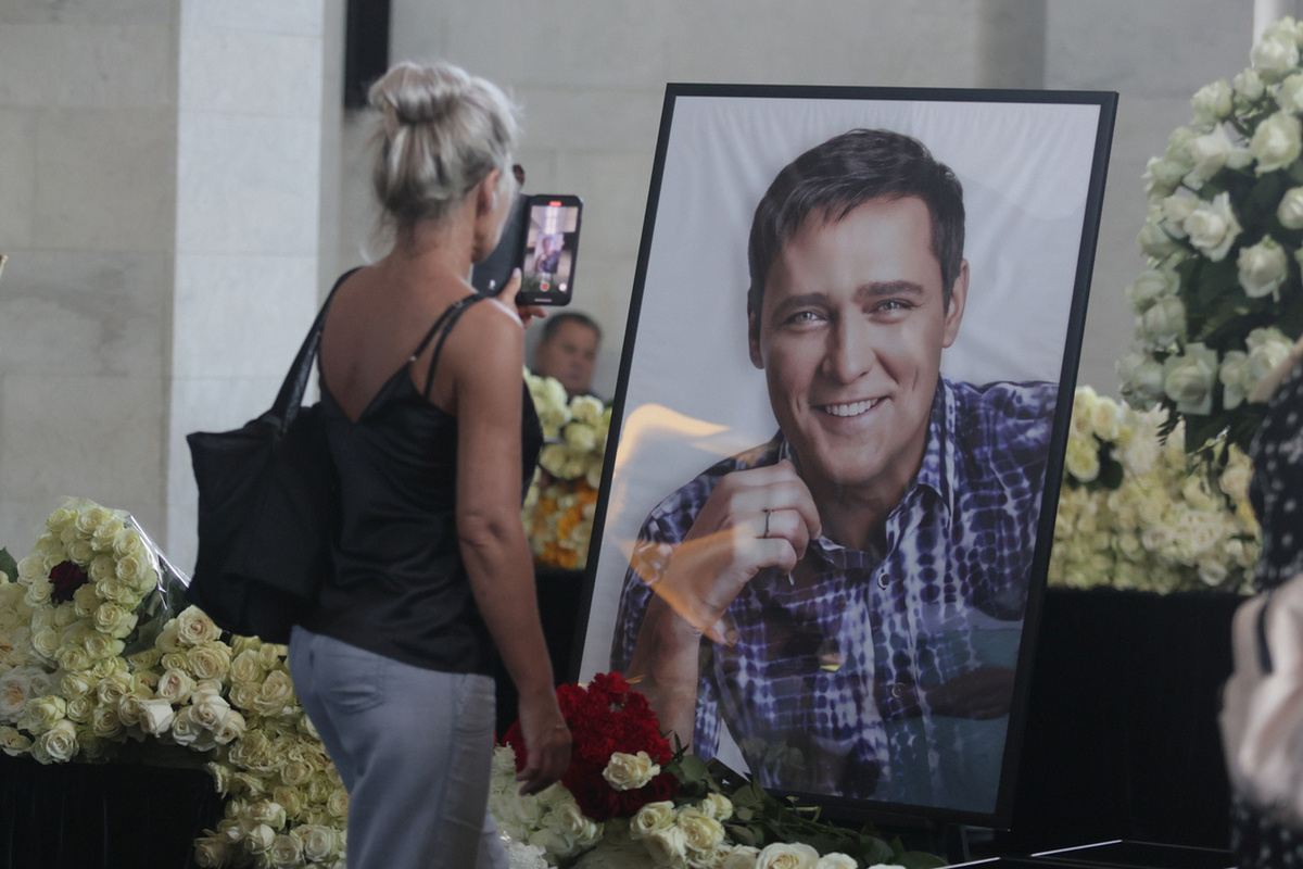 На похоронах Шатунова