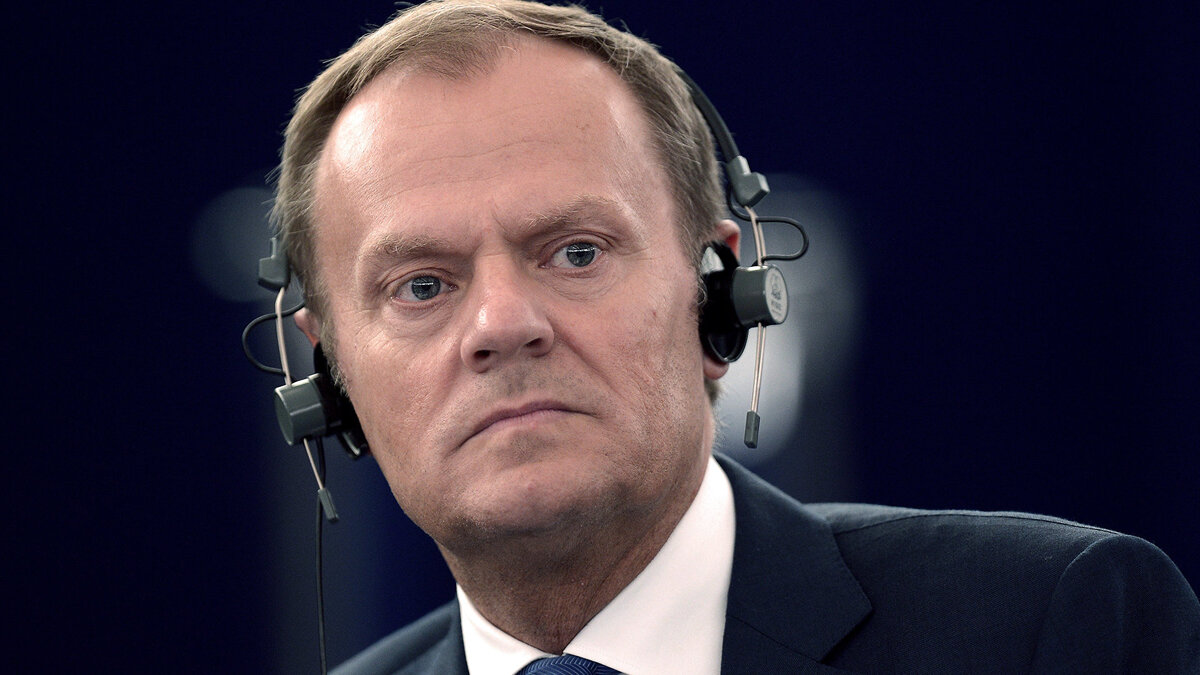    %Президент Европейского совета Дональд Туск© AFP / Frederik Florin