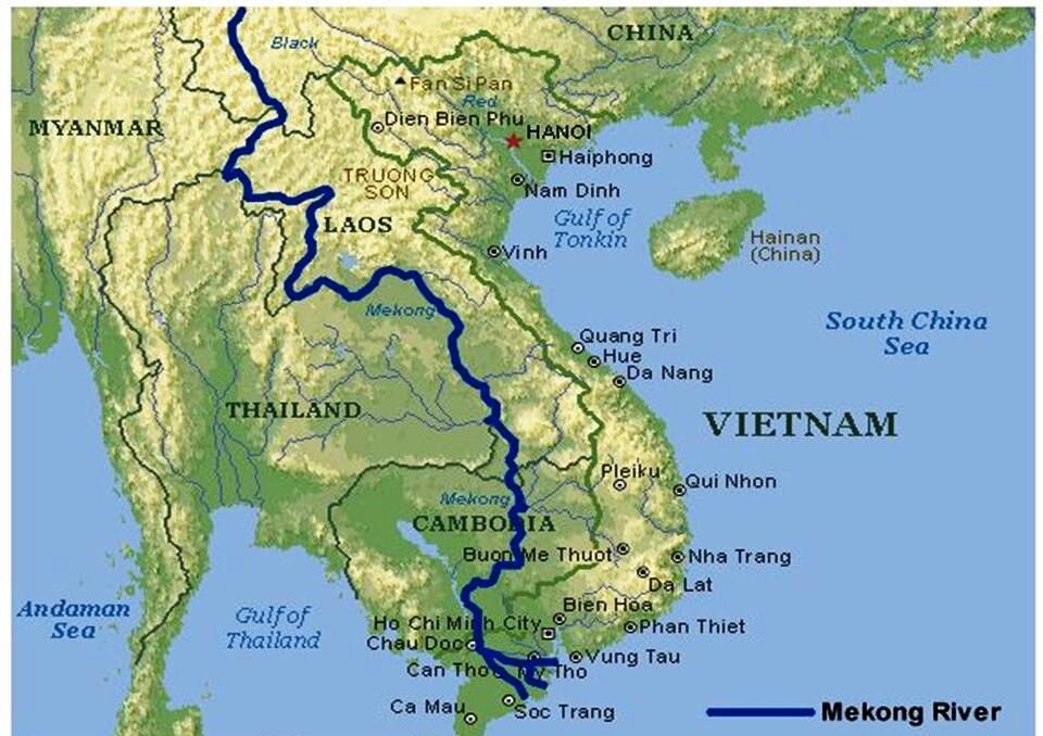 Меконг на карте. Река Меконг на карте. Реки Меконг и Иравади на карте. Дельта реки Меконг Вьетнам на карте. Река Меконг на карте Вьетнама.