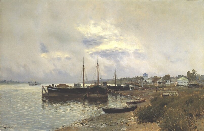 После дождя. Плес. 1889 г.