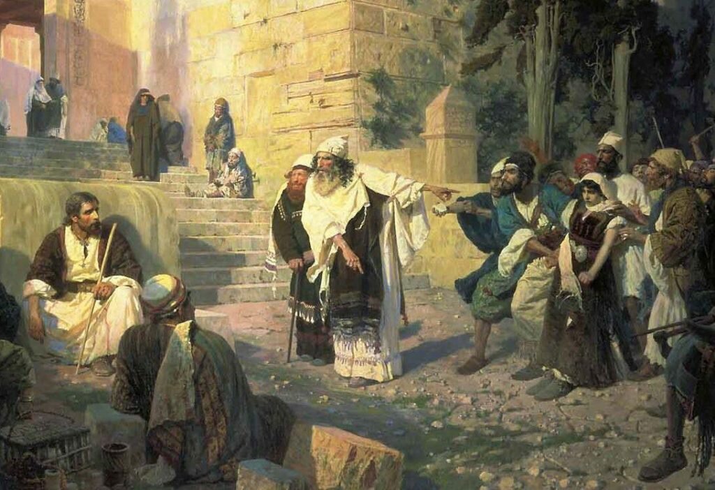 В.Д. Поленов. «Христос и грешница»