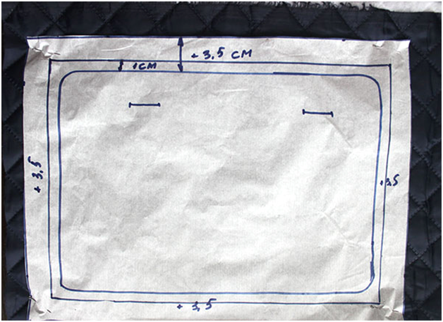 Как сшить вышитый чехол для ноутбука