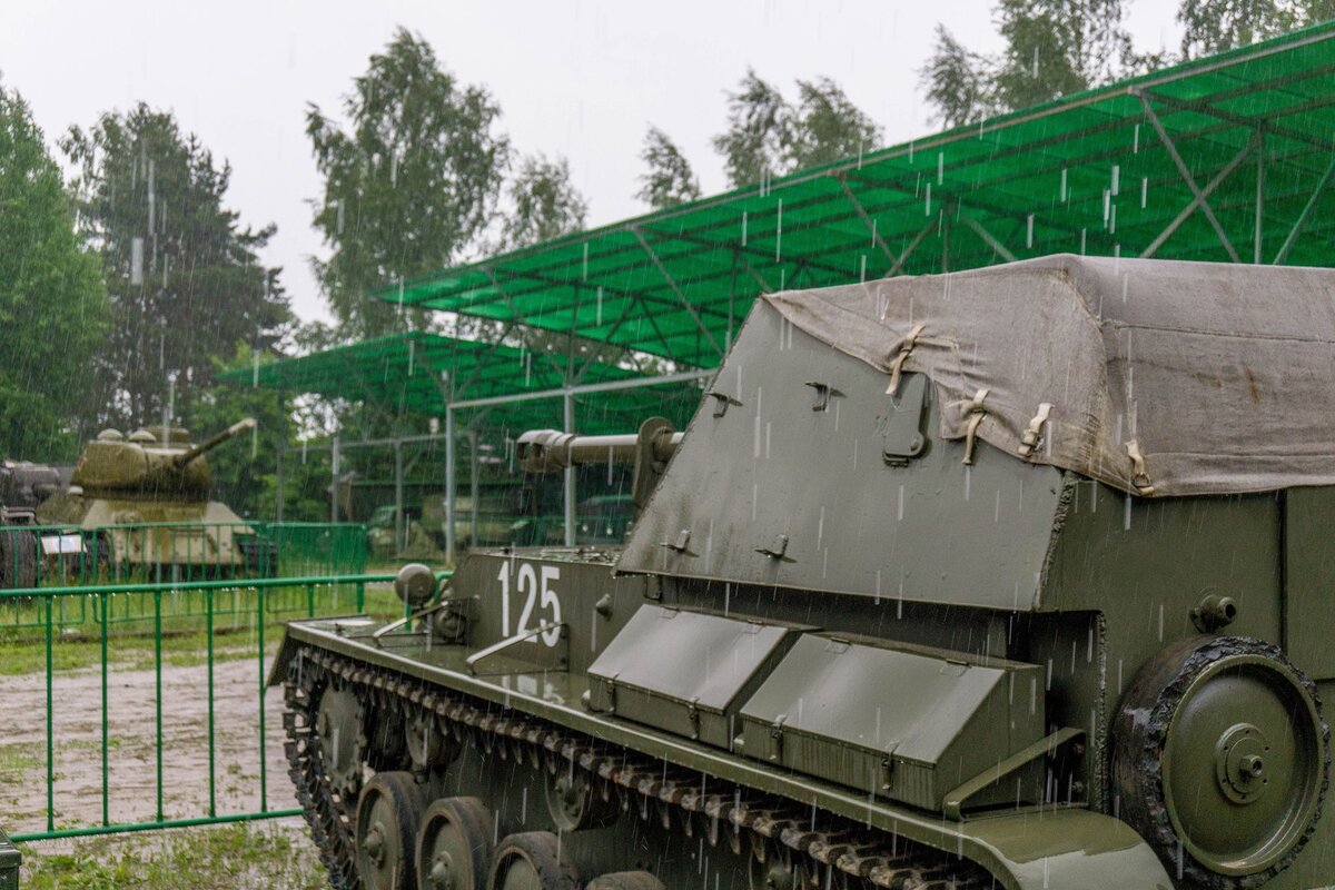 Музей военной техники в черноголовке