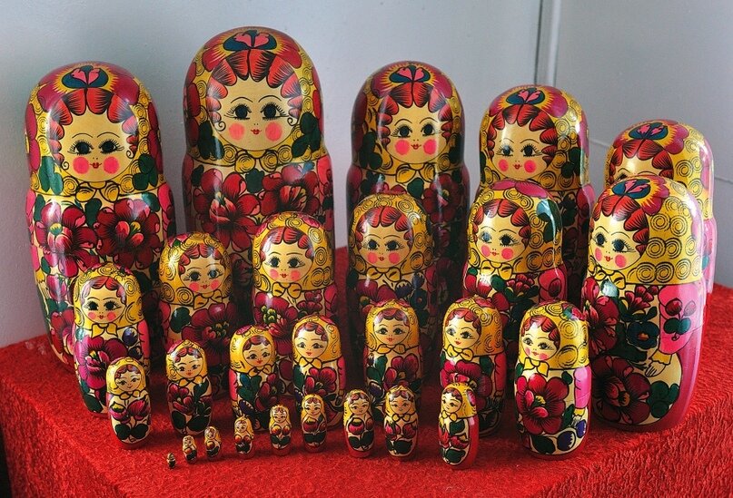                                                  Полхов-Майдановская матрёшка