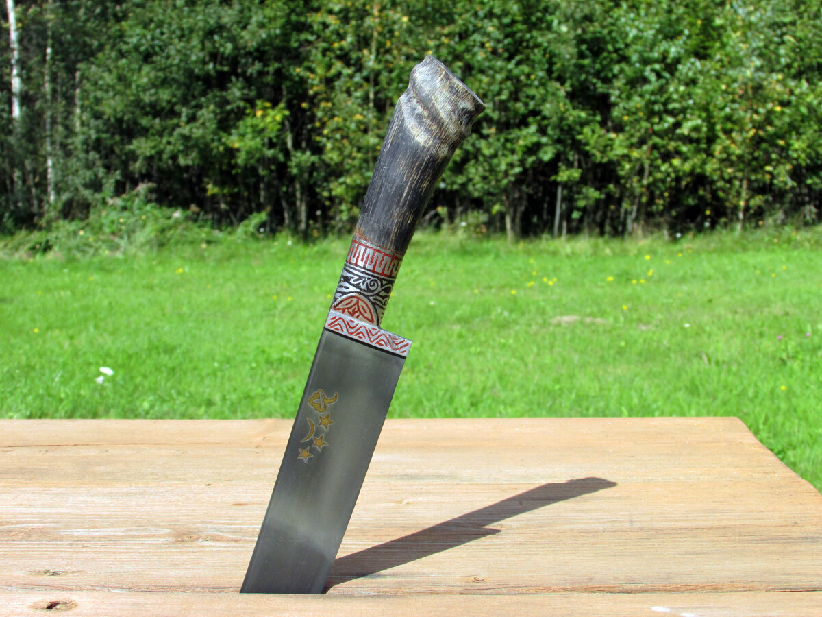 Узбекский нож. Фото Самогон Саныча.