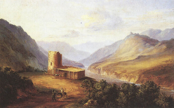 Лермонтов. Кавказ. 1837г.
