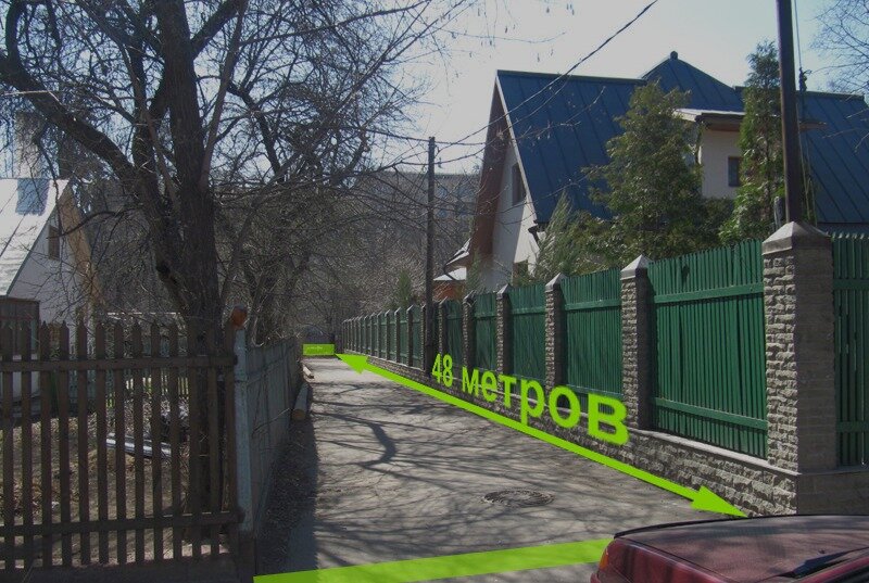                                        Самая короткая улица Москвы - ул. Венецианова