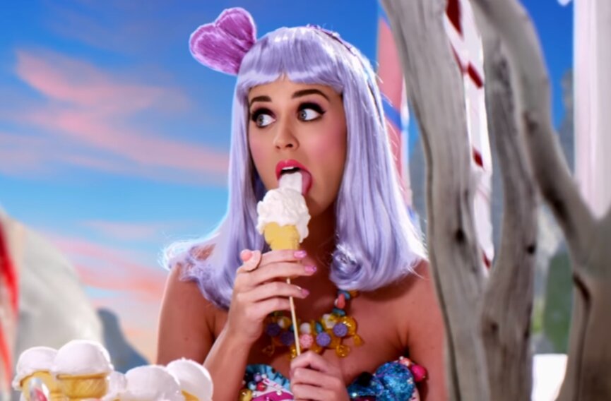Кэти Перри
Фото: кадр из клипа «California Gurls»
