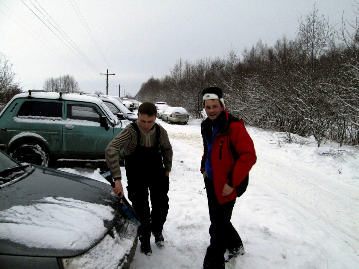 Где-то в районе южного берега Ладожского озера...