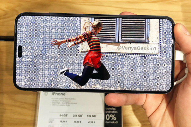 Инсайдерское фото первого прототипа Apple iPhone 2020 года