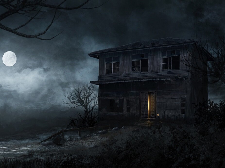 Scary House Background