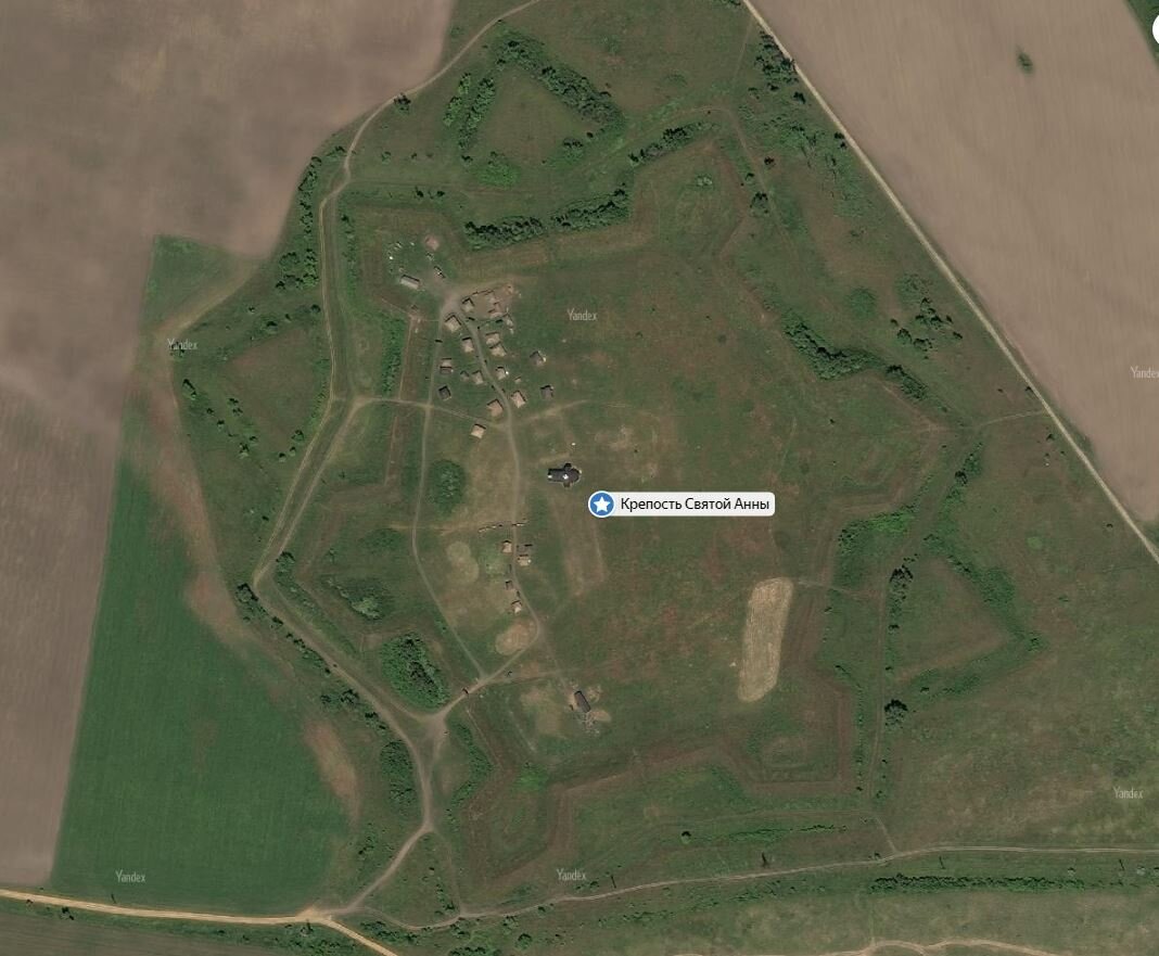 Крепость св. Анны (Источник Яндекс.Карты)