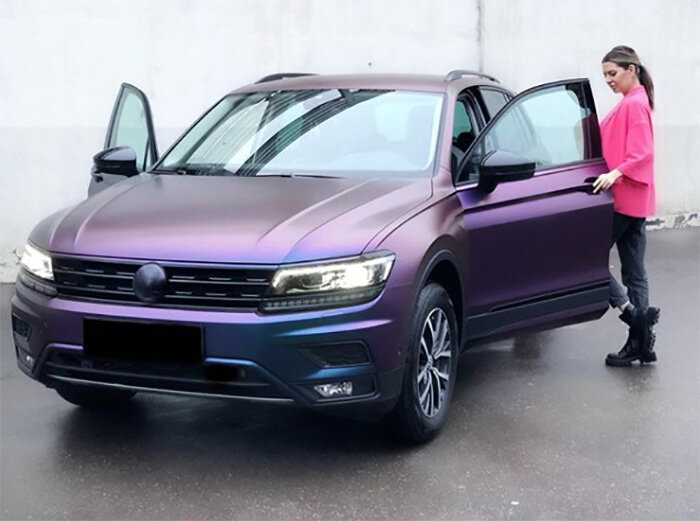 Майя показала новый автомобиль