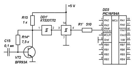 схема входа