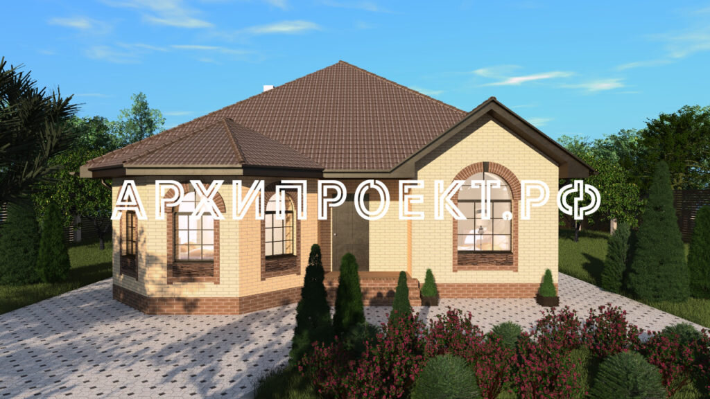 Главный фасад проекта