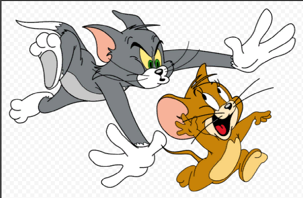 Интересный мультик, в нём есть 2 персаажа каторые пытаються побить друг друга, но очень интересный.