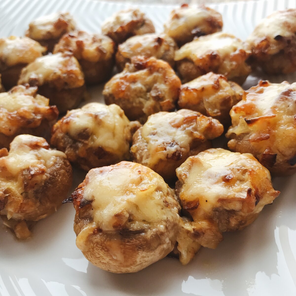 Фаршированные шампиньоны рецепт